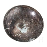 A Sogdian silver bowl with incised floral decoration, 7th - 8th century