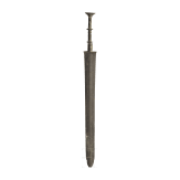 A Chinese bronze sword, Eastern Zhou, 5th - 3rd century B.C.