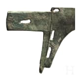 A Chinese bronze "halberd", Eastern Zhou, 5th - 3rd century B.C.