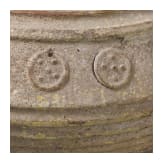 An early Islamic ceramic pot, 10th century