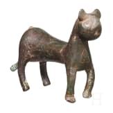 A Seljuk bronze sculpture of a panther, 12th - 13th century