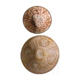 Two Persian (Iranian) pottery bowls, 16th century