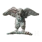 An eagle on a thunderbolt, a Roman bronze appliqu&eacute;, 2nd - 3rd century A.D.
