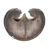 A Roman pelta-shaped chape, late 2nd - mid-3rd century A.D.