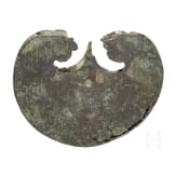 A Roman pelta-shaped chape, late 2nd - mid-3rd century A.D.