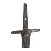 An iron sabre, North Eastern Black Sea region, period of the Khazar Khaganate, 8th - 9th century A.D.