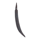 A Dacian curved knife (sica) made of iron, 1st century B.C. - 1st century A.D.