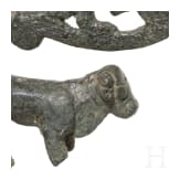 Three ancient Greek and Roman bronze animal sculptures, 7th century B.C. - 3rd century A.D.