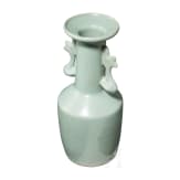 A fine Longquan celadon Kinuta vase in mallet form, probably southern Song Dynasty (1127 - 1279)