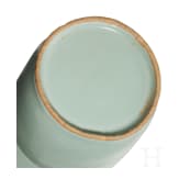 A fine Longquan celadon Kinuta vase in mallet form, probably southern Song Dynasty (1127 - 1279)