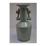 A fine Longquan celadon Kinuta vase in mallet form, probably southern Song Dynasty (1127 - 1279)