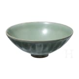 A Chinese Longquan-celadon bowl, probably southern Song Dynasty (1127 - 1279)