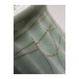 A molded Longquan celadon vase, probably Ming Dynasty