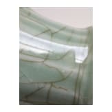 A molded Longquan celadon vase, probably Ming Dynasty
