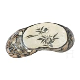 A Chinese painted Cizhou ware tiger pillow, 19th/20th century
