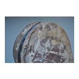 A Chinese painted Cizhou ware tiger pillow, 19th/20th century