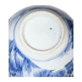 A Chinese blue and white glazed vase with lake and landscape, probably Kangxi period (18th century)