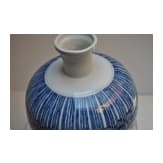A large Chinese blue and white Meiping vase, 20th century
