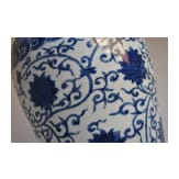 A large Chinese blue and white Meiping vase, 20th century