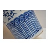 A large Chinese blue and white Meiping vase, 20th century