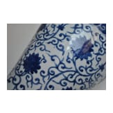 A large Chinese blue and white Meiping vase, 20th century