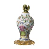 Two Fahua vases with gilded mountings for the Chinese market, 20th century