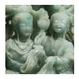 A Chinese jade carving with dragon boat, 20th century