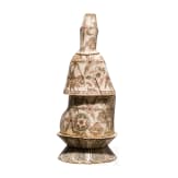 A Chinese figure of Guanyin made of bone, 20th century
