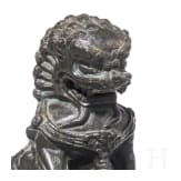 A pair of small Chinese temple lions, 20th century
