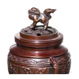 Three Chinese bronzes, 20th century