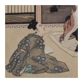 Three Japanese genre paintings, 19th century