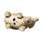 A Japanese ivory Netsuke, Meiji era (1868 - 1912)