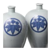 Six Japanese ceramic vessels, Meiji period