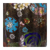 A pair of Japanese cloisonn&eacute; vases, 20th century