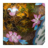 A pair of Japanese cloisonn&eacute; vases, 20th century