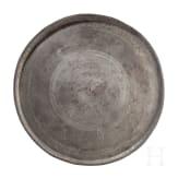 A large Afghan engraved copper tray, 19th century