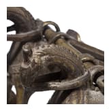 An Indian bronze ceremonial chariot, 20th century