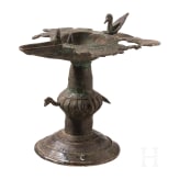 An Indian oil lamp, 19th century