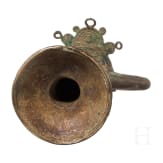 An Indian oil lamp, 19th century