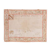 A certificate of the Spanish Inquisition of Cordoba and Jean appointing the layman Don Andres Fernandez de Cordaba y Cabrera as confidant, dated 18th November 1676