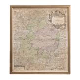 Two German maps of Bavaria and Lower Bavaria, Augsburg/N&uuml;rnberg, 1st half of the 18th century