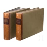 Two German hardcover travel albums showing Italian motives (amongst others), 1905-08