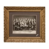A German group photo of a students fraternity, circa 1900
