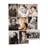 39 photo cards signed by German actors like Hans Albers, Anny Ondra, Marika R&ouml;kk, Heli Finkenzeller, Lilan Harvey etc.
