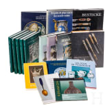 17 books on art and antiques (mostly cutlery, faience and stoneware)