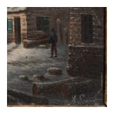 Albert-Alexandre Lenoir, Paysages d'hiver, Paris, dated 1889