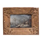 Albert-Alexandre Lenoir, Paysages d'hiver, Paris, dated 1889