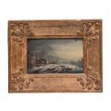 Albert-Alexandre Lenoir, Paysages d'hiver, Paris, dated 1889