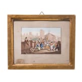 Carnevale di Roma in four etchings, probably Rome, 19th century