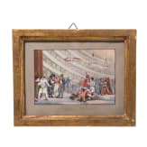 Carnevale di Roma in four etchings, probably Rome, 19th century